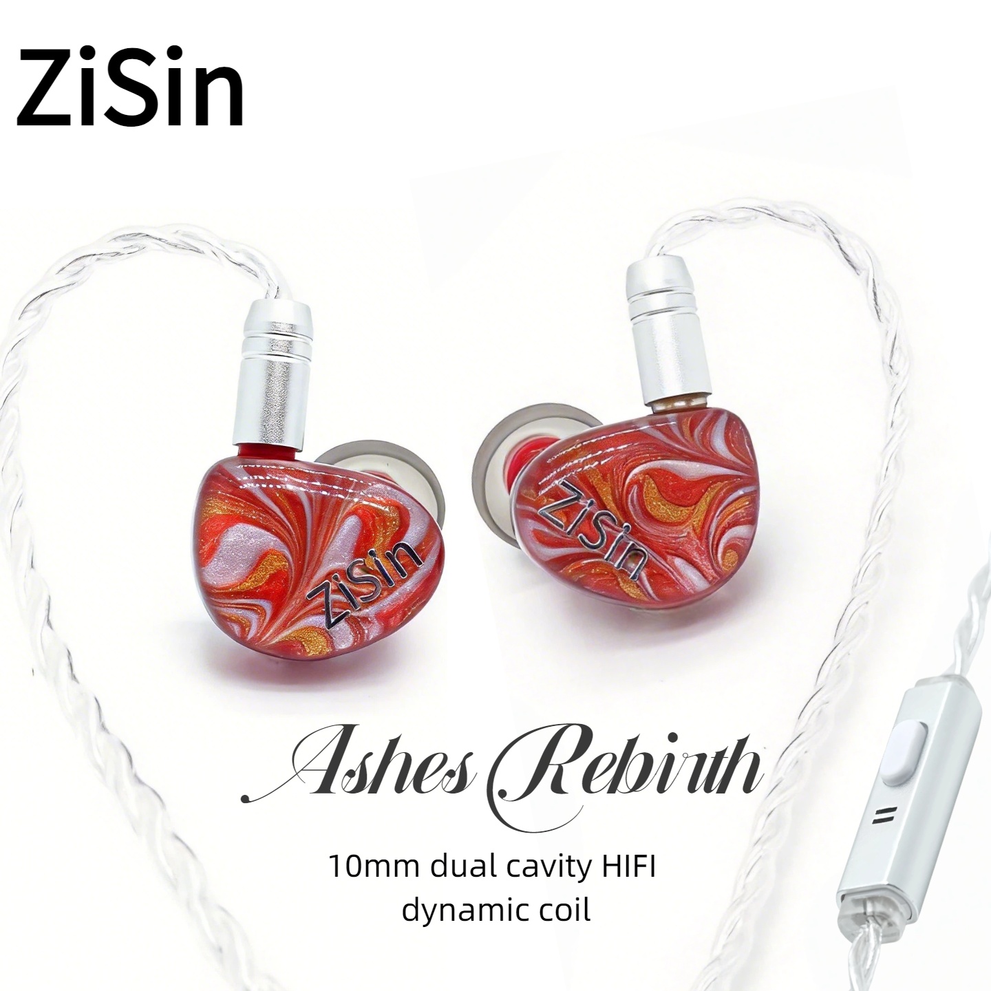 Planar Magnetic Iem Earphones - ZiSin 340 IEM 10mm 1DD 드라이버,