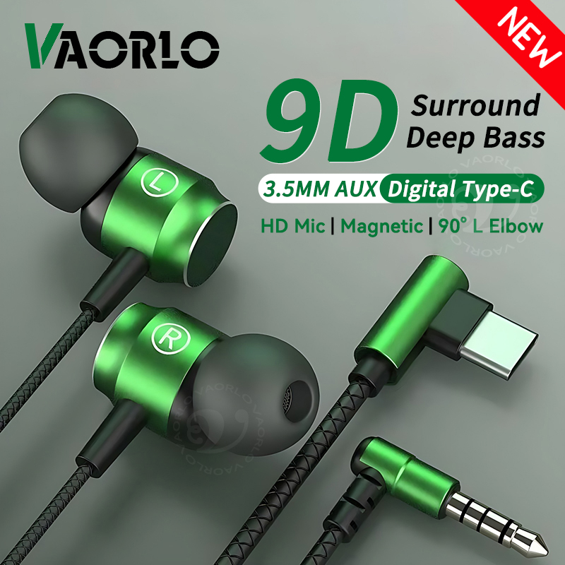 Open Ear Air Conduction Headphones - 9D HIFI 중저음 게임 이어폰 3.5MM