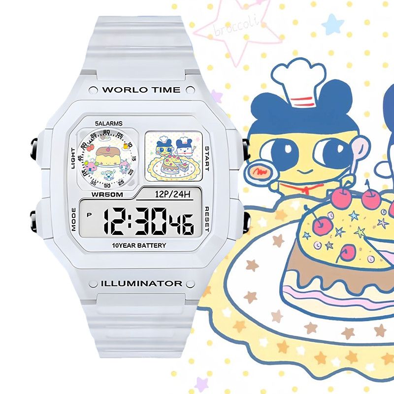 Smartwatches - 다마고치 스마트 전자시계 빅 마우스 짐아미