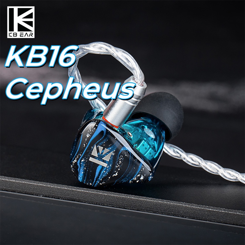 Planar Magnetic Iem Earphones - KBEAR Cepheus KB16 인이어 유선 듀얼