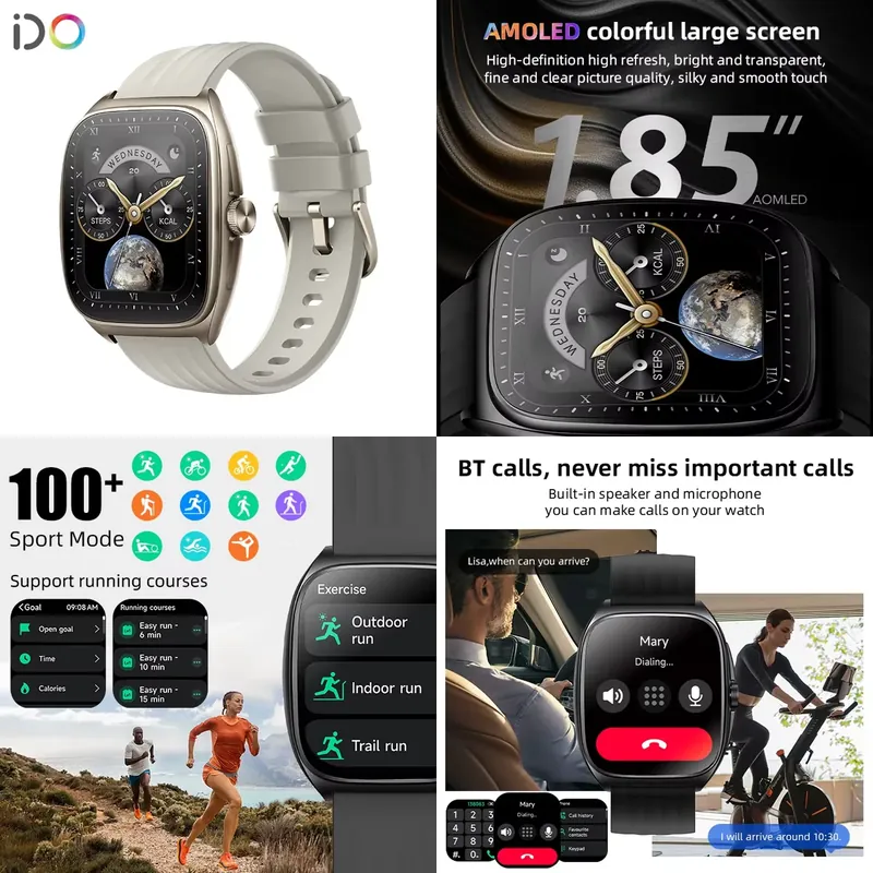 2025 패션 남성 스마트워치 제조업체 1.85인치 A - Smartwatches 리뷰 및 가격