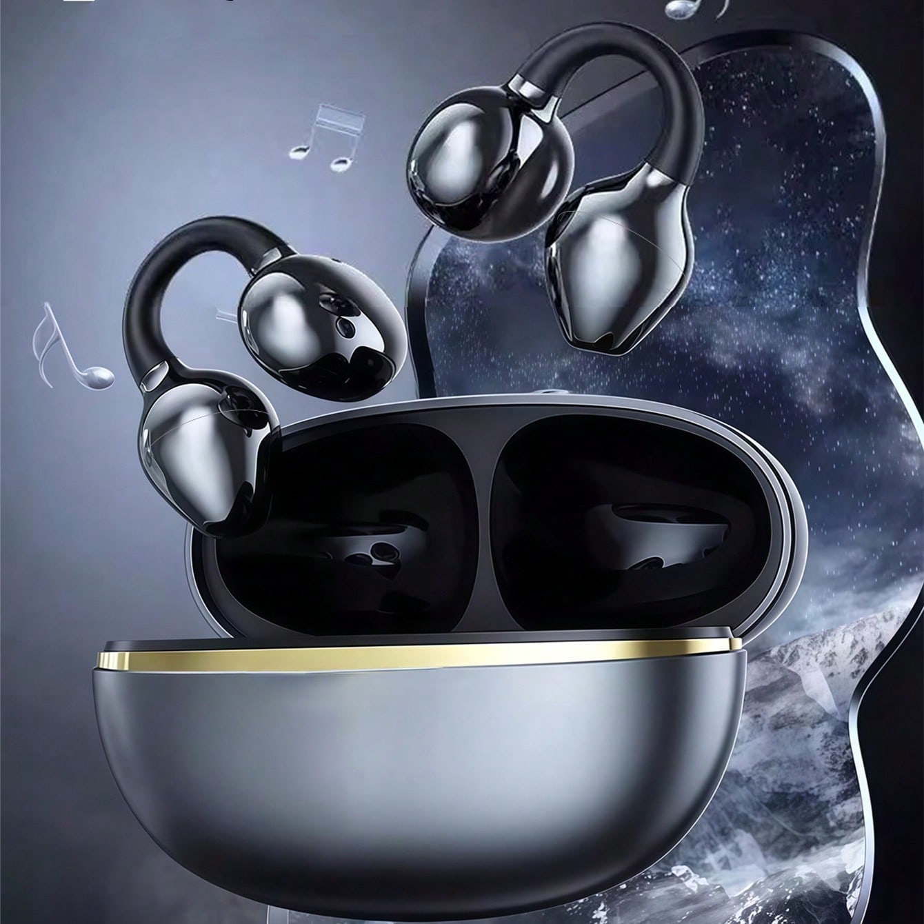 오리지널 TWS 블루투스 이어폰 이어 클립 이어링 무선 - Open Ear Air Conduction Headphones 리뷰 및 가격