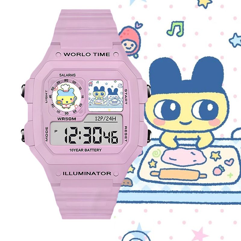 다마고치 스마트 전자시계 빅 마우스 짐아미 학생용 전자 - Smartwatches 리뷰 및 가격