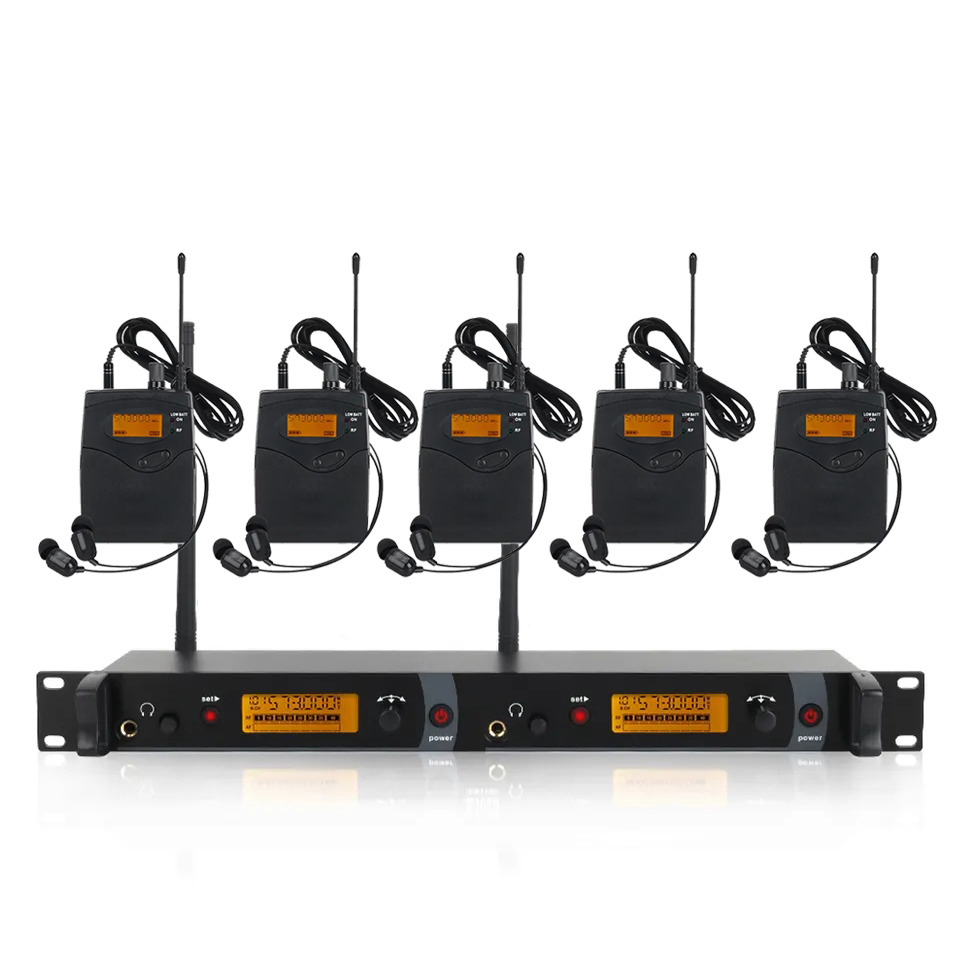 무선 인이어 모니터 헤드폰 시스템 (5개 바디팩 플라스 - In Ear Monitors For Singers 리뷰 및 가격