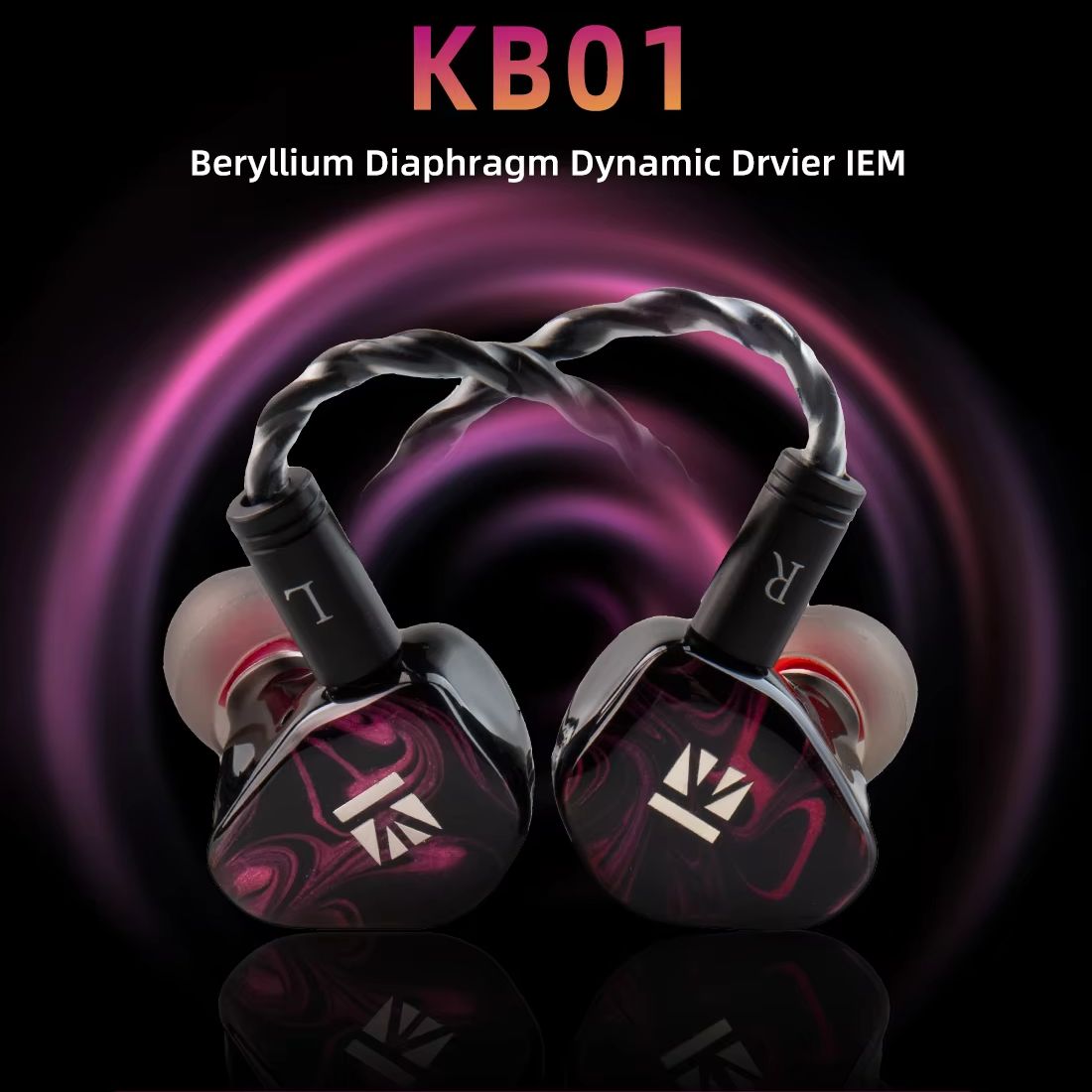 KBEAR KB01 이어 다이어프램 다이나믹 드라이브  - In Ear Monitors For Singers 리뷰 및 가격
