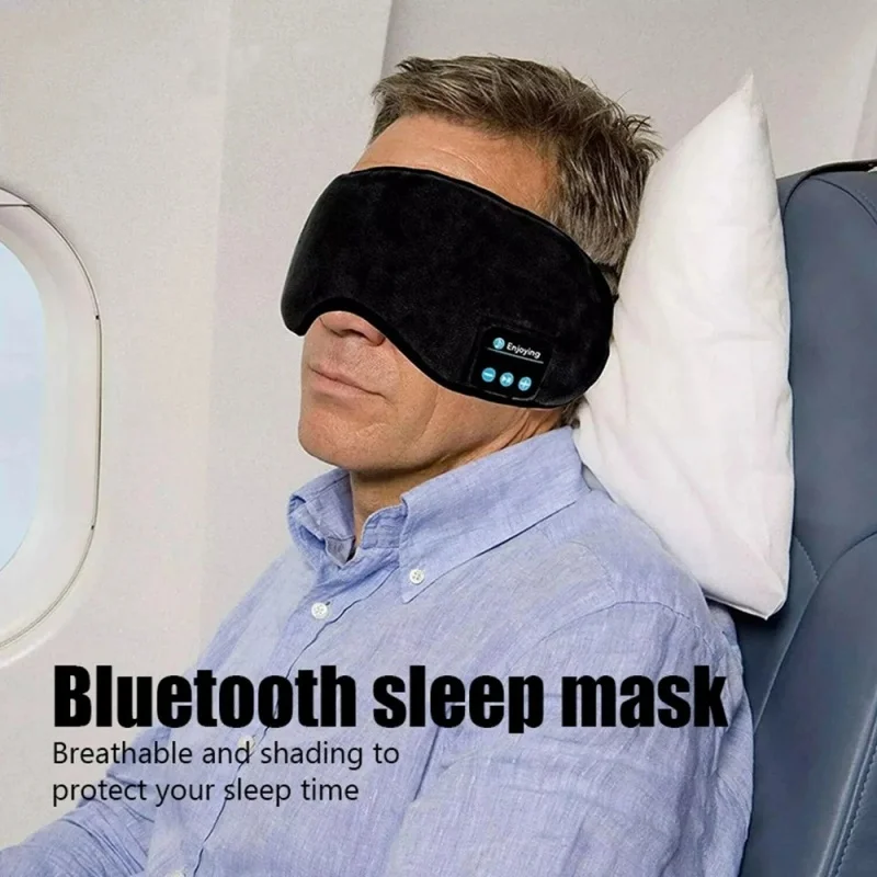 무선 블루투스 수면 헤드밴드 3D 블랙아웃 아이 마스크 - Sleep Mask Headphones Bluetooth 리뷰 및 가격