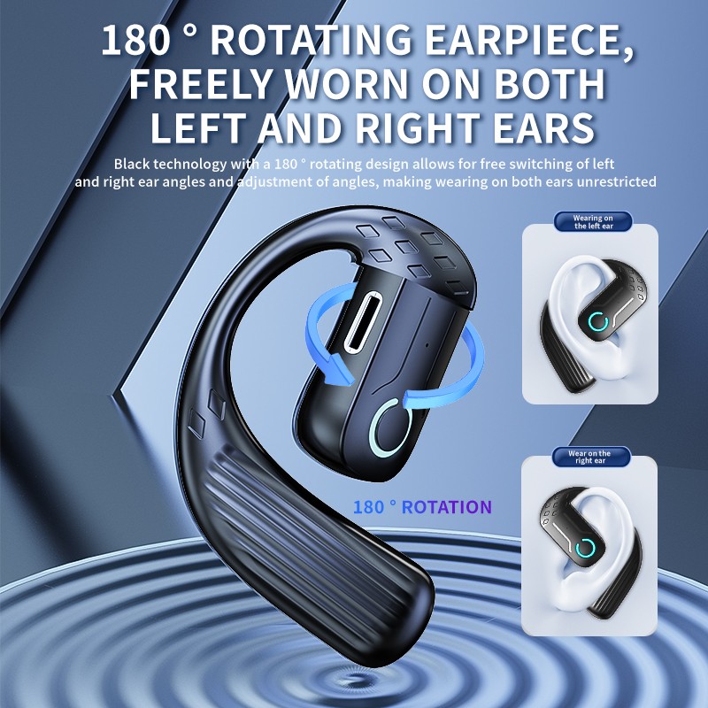 블루투스 5.4 오픈형 무선 이어폰 180 °   스포 - Open Ear Air Conduction Headphones 리뷰 및 가격