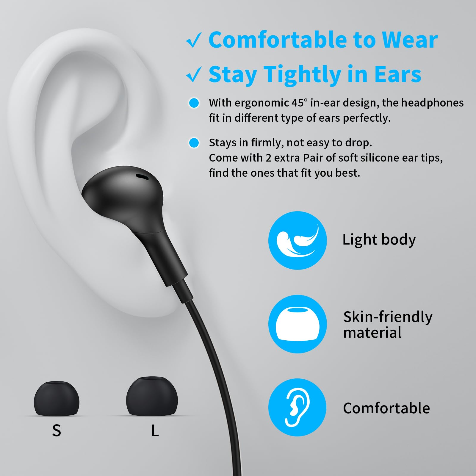 삼성 갤럭시 S24 S25 S26 울트라 A17 A54 - Type C Wired Earphones With Mic 리뷰 및 가격
