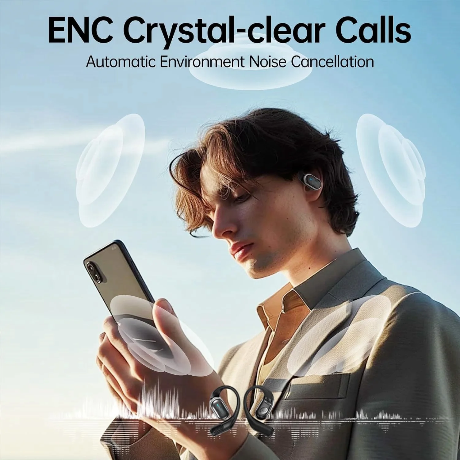 블루투스 이어폰 무선 헤드폰(마이크 포함) 공기 전도  - Open Ear Air Conduction Headphones 리뷰 및 가격